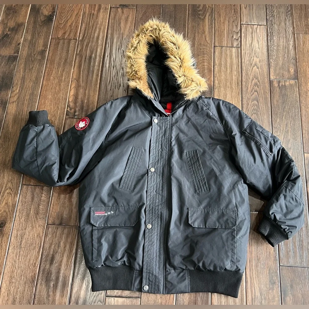 CANADA Weather Gear DOWN Jacket SUPER Triple GOOSE Down COAT